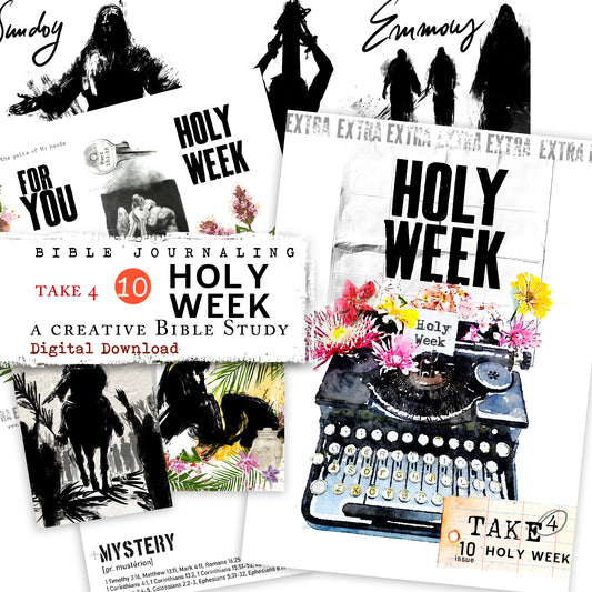 Take 4- HOLY WEEK kit- digital download