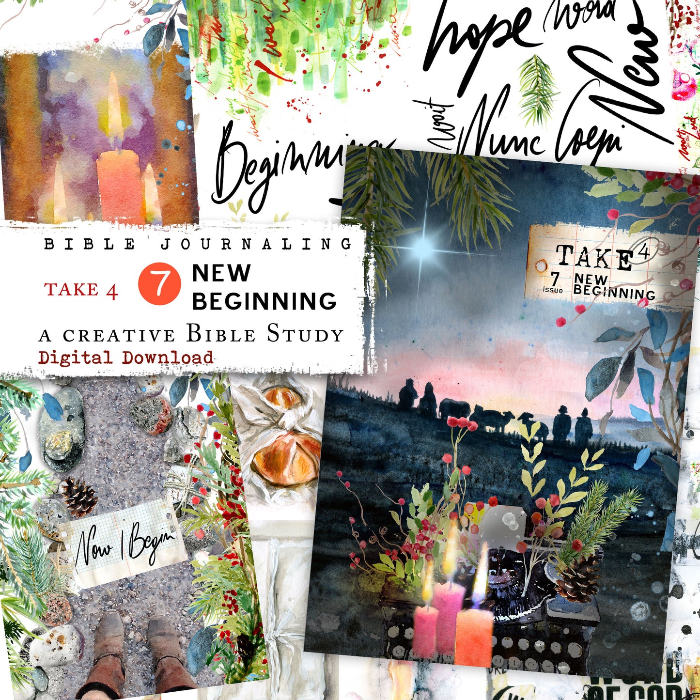 Take 4- New Beginning Advent kit - digital download