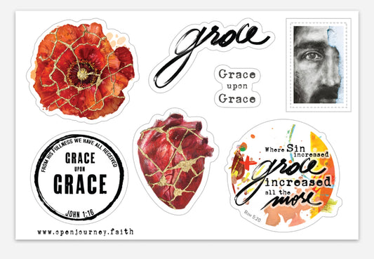 GRACE-LENT kit sticker sheet