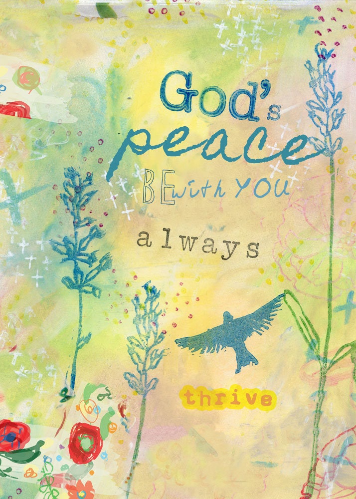 God's Peace Note Card 5x7