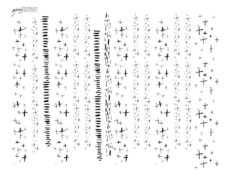 Washi Strips - digital download for bible journaling, card making and craft