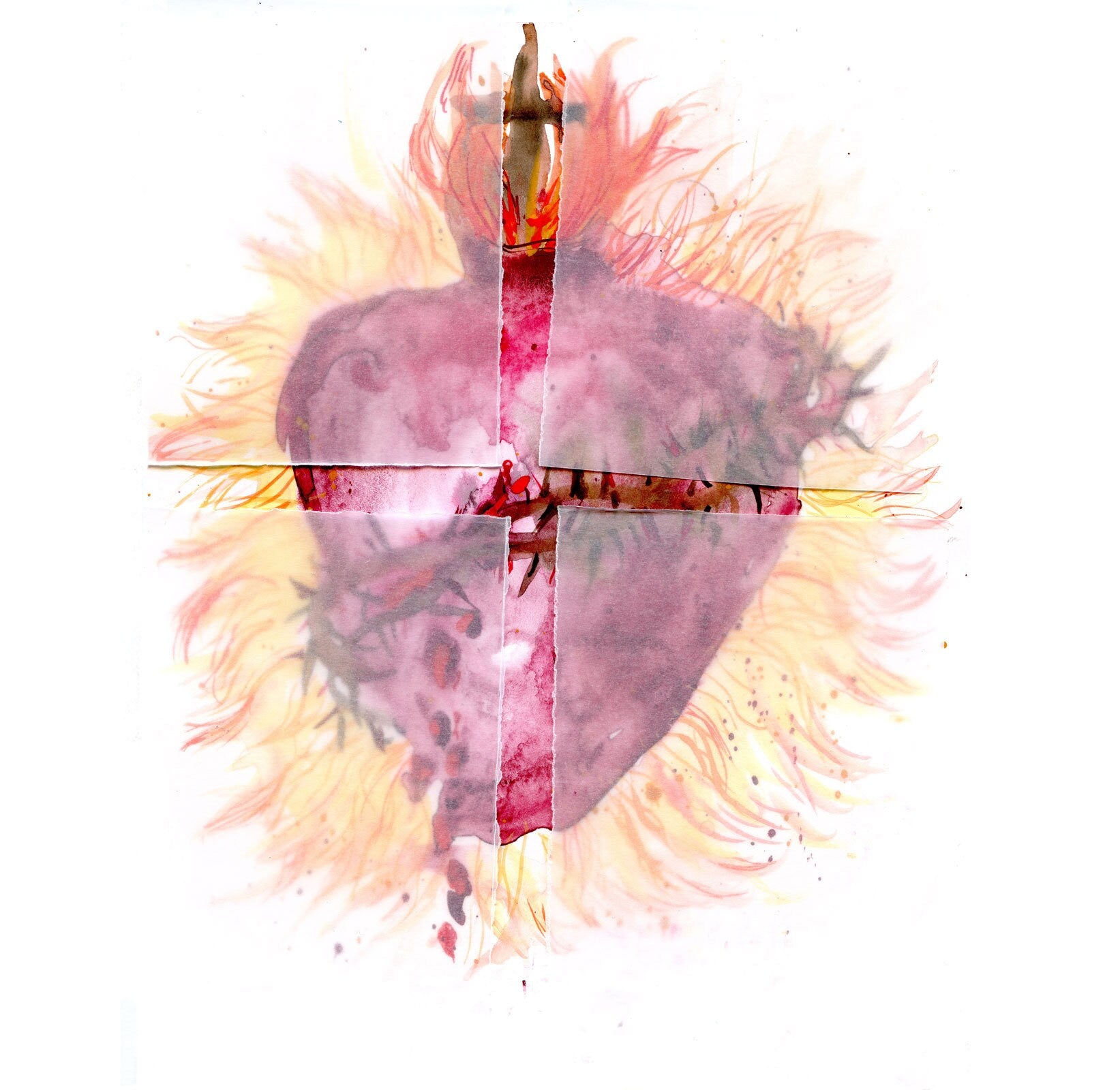 The Sacred Heart of Jesus- fine art print
