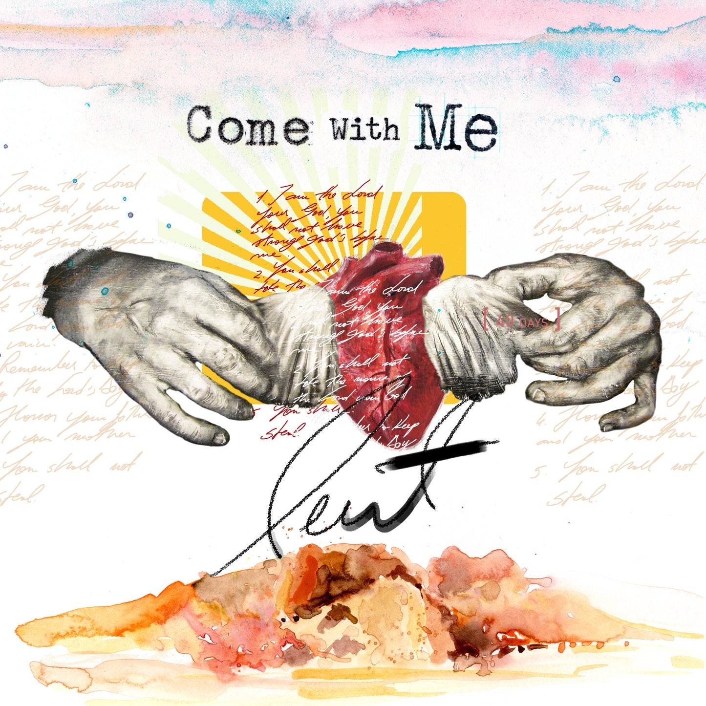 Come with Me - Lenten companion and a creative bible study, digital download