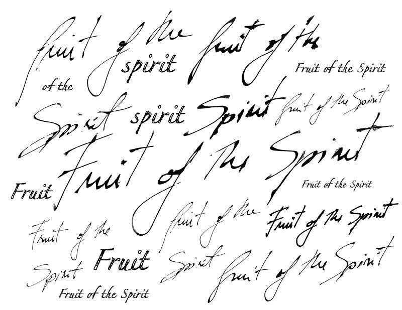Fruit of the Spirit- a creative bible study, Bible journaling creative devotional - digital download