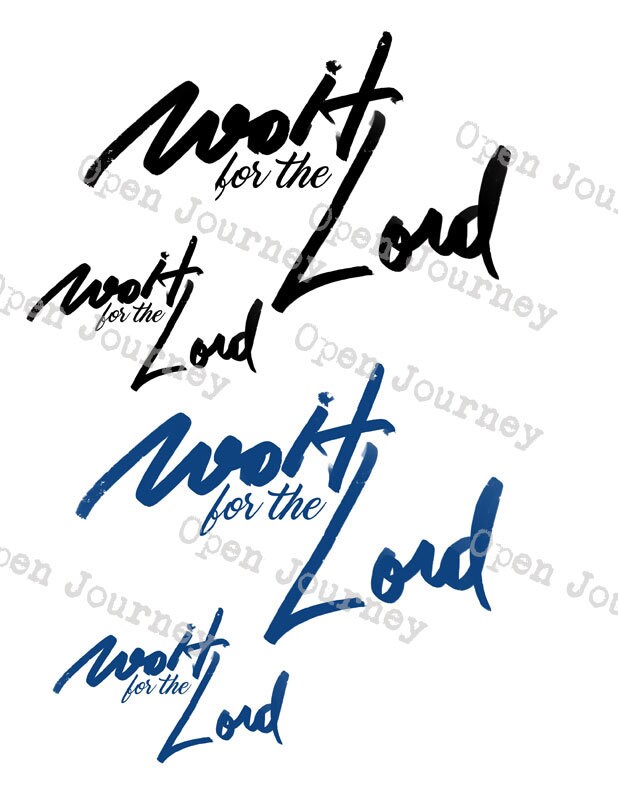 Wait for the Lord- an Advent creative bible study - digital download