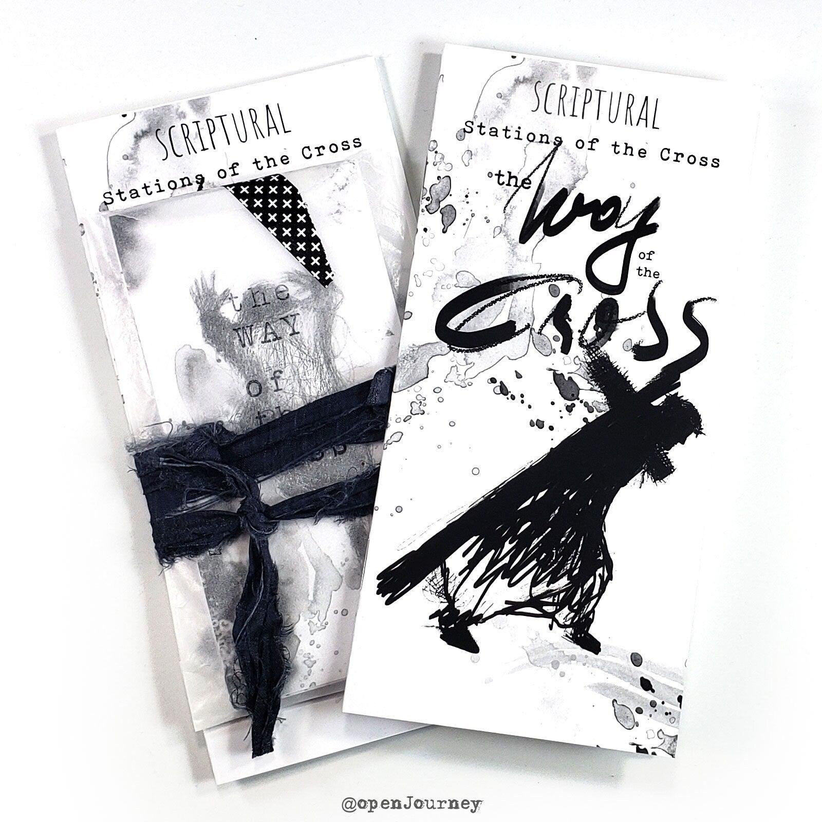 Scriptural Stations of the Cross - a Bible journaling creative devotional kit