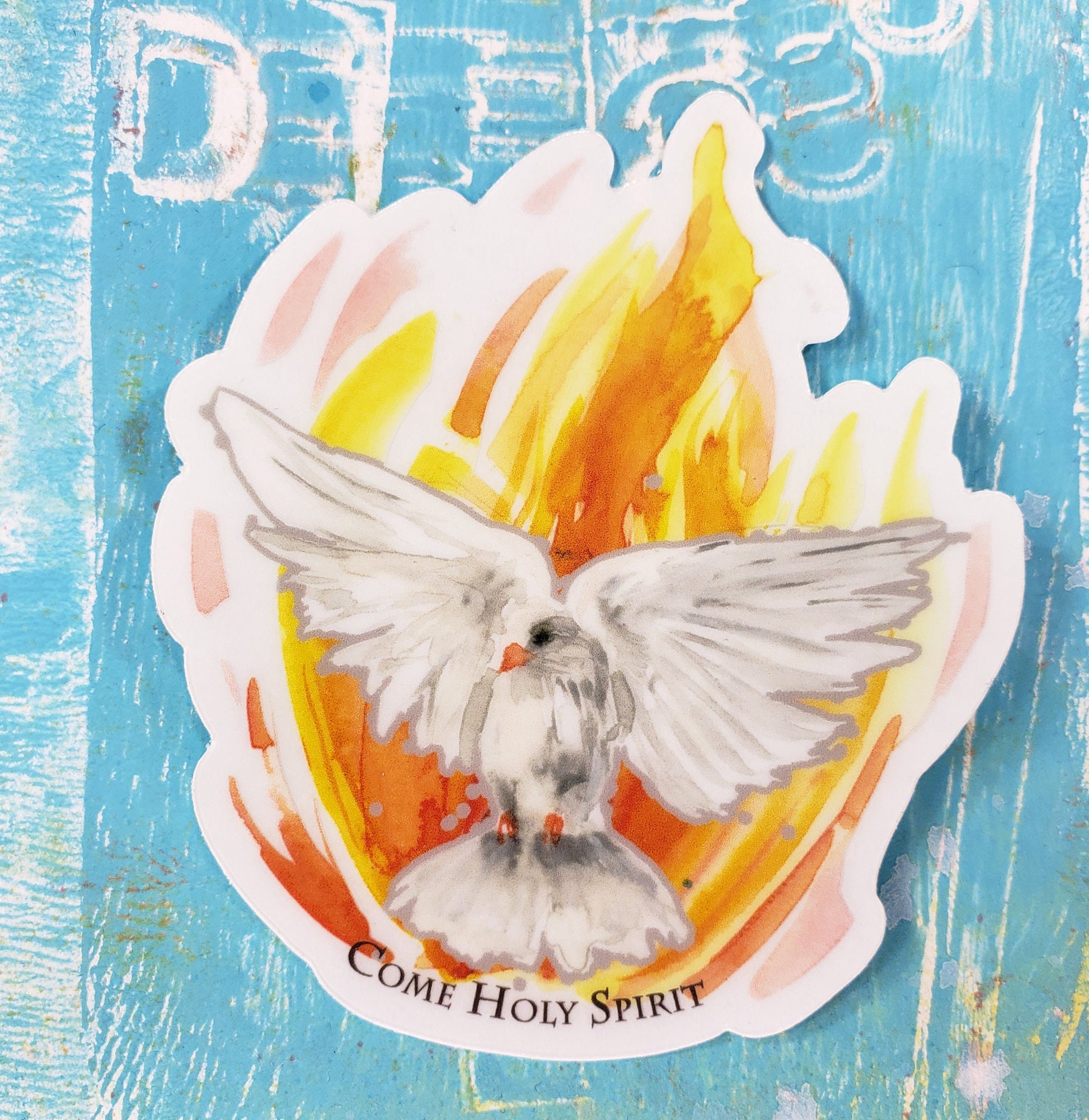 Come Holy Spirit- faith sticker