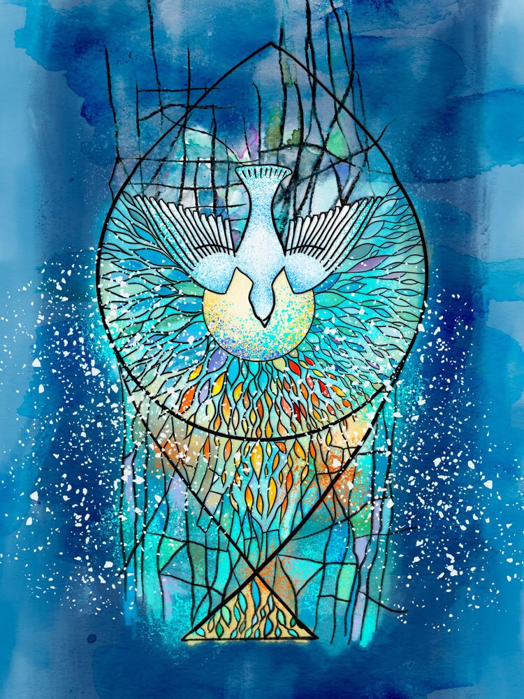 Come Holy Spirit - fine art giclee print