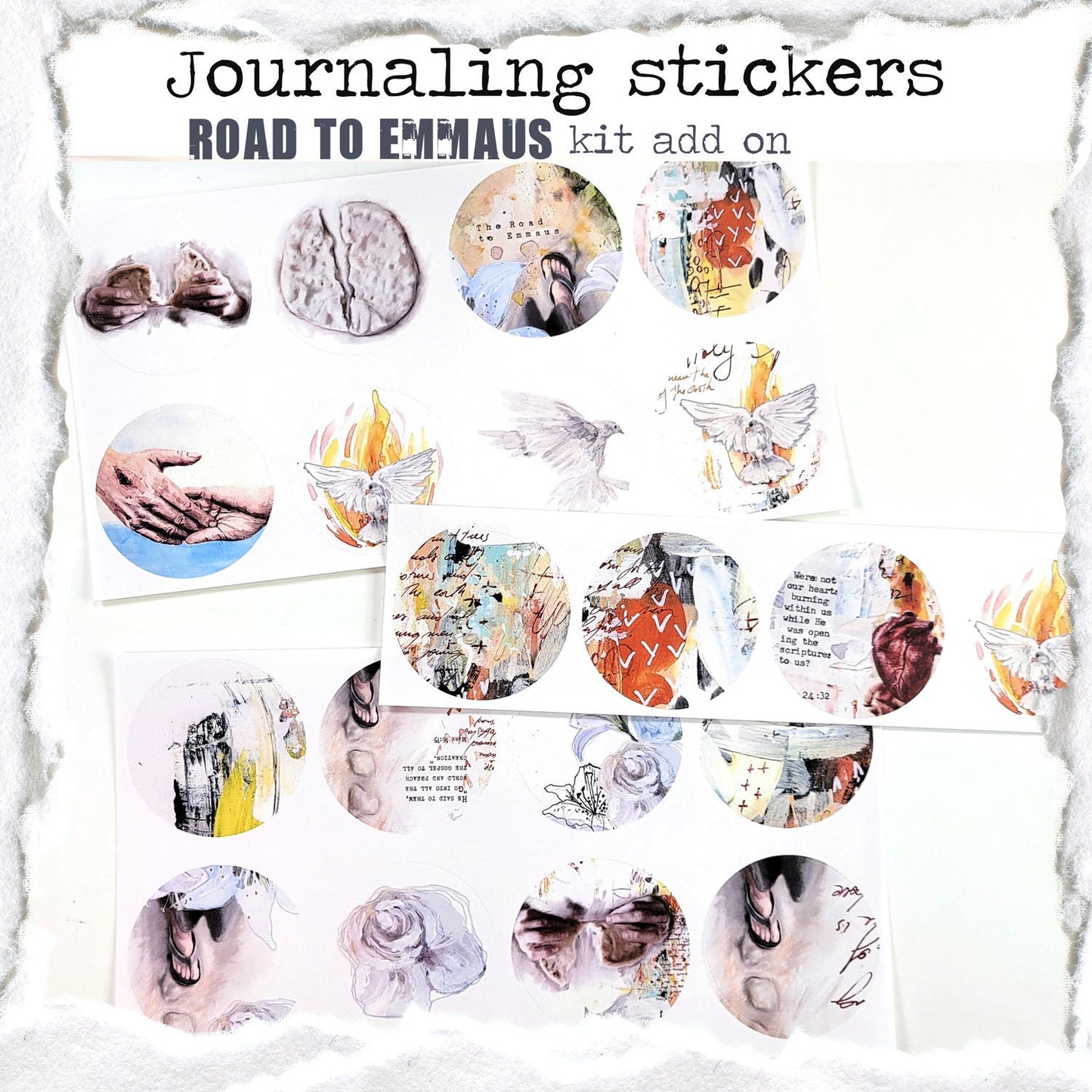 Road to Emmaus- ADD ON 20 journaling stickers