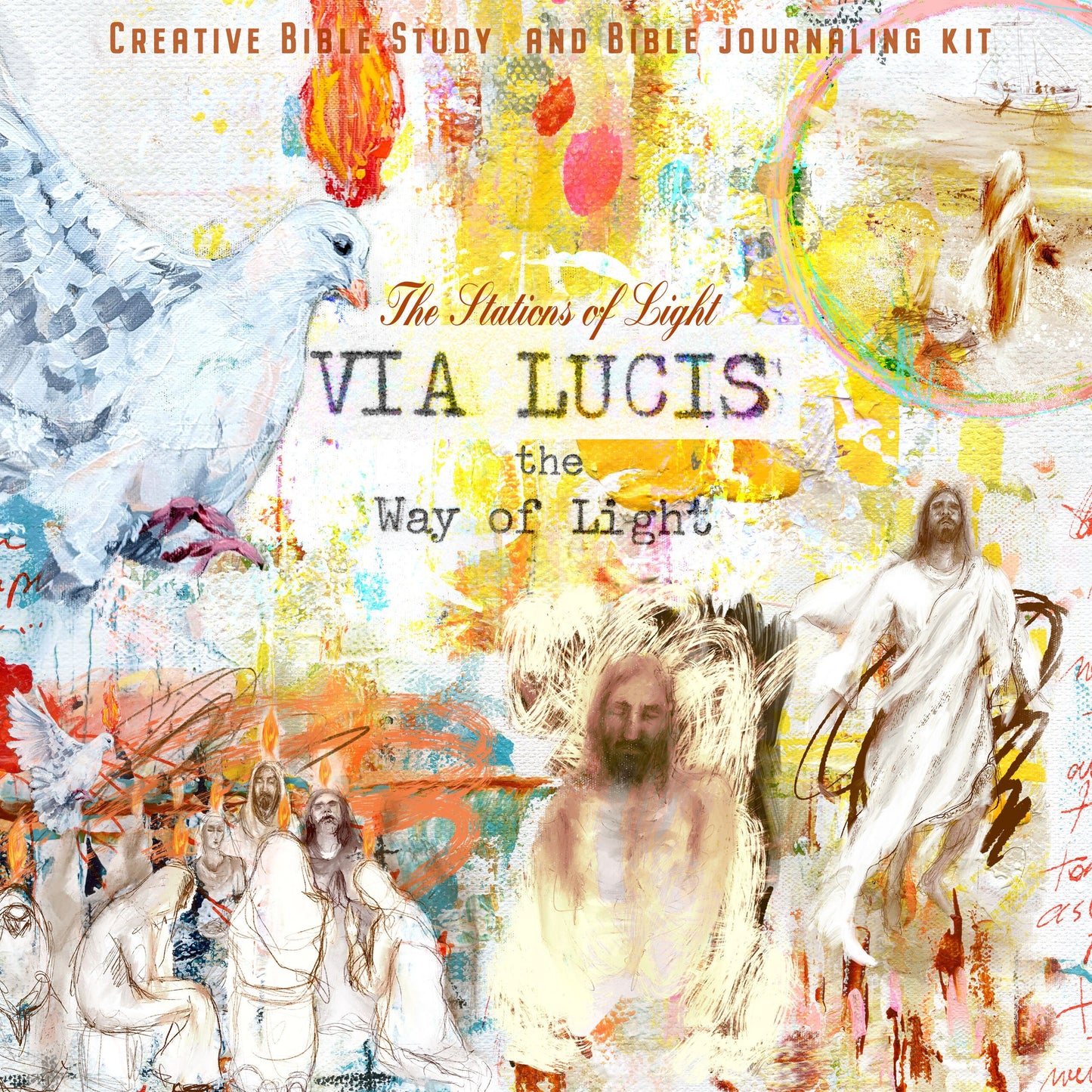 The Way of Light, Via Lucis - creative bible study - digital download