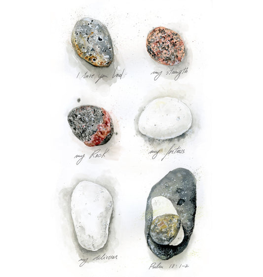 Living Stones II - fine art giclee print