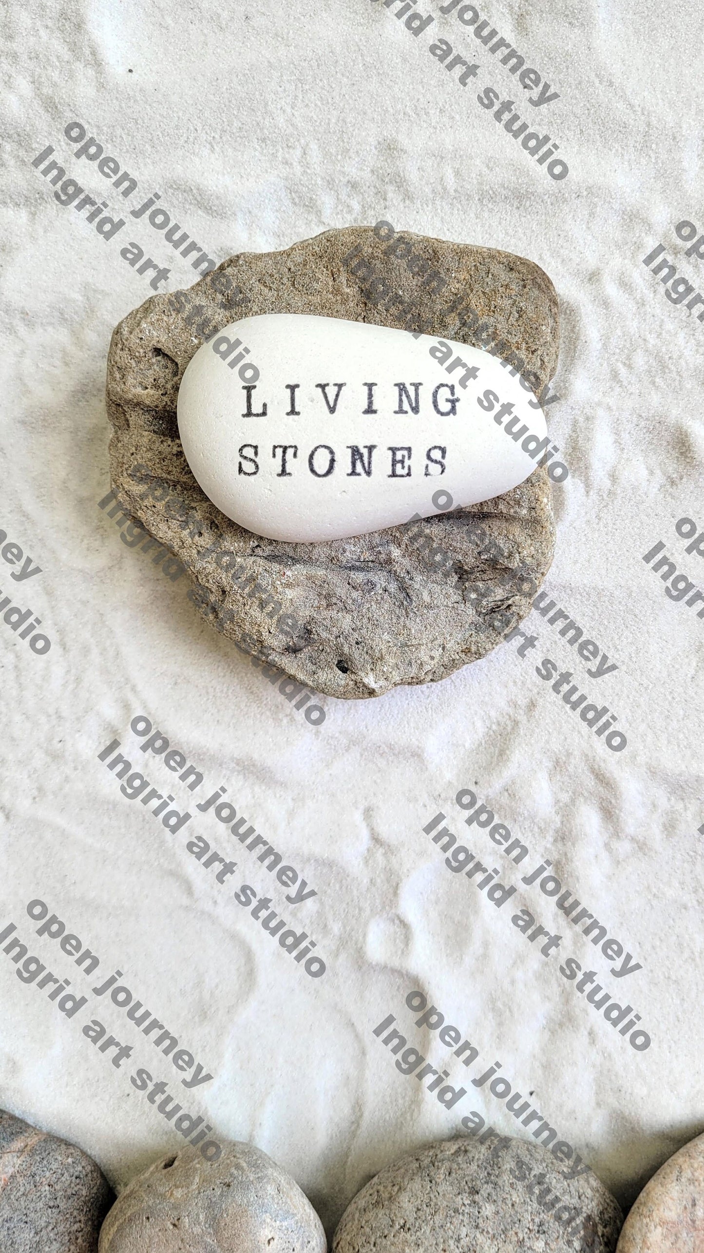 Living Stones ADD ON- Bible journaling supplies - digital download