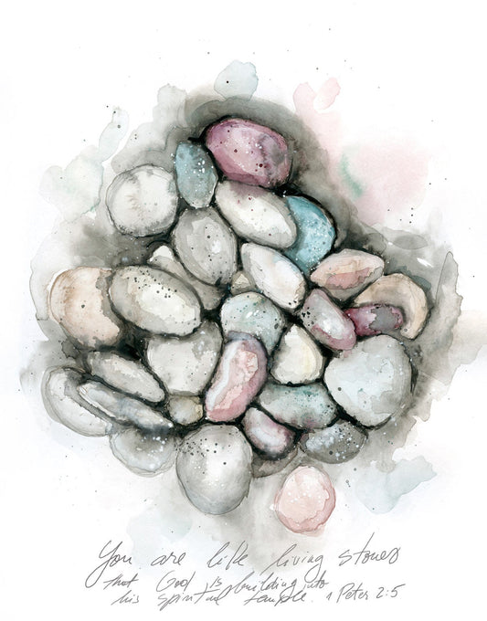 Living Stones III - fine art giclee print