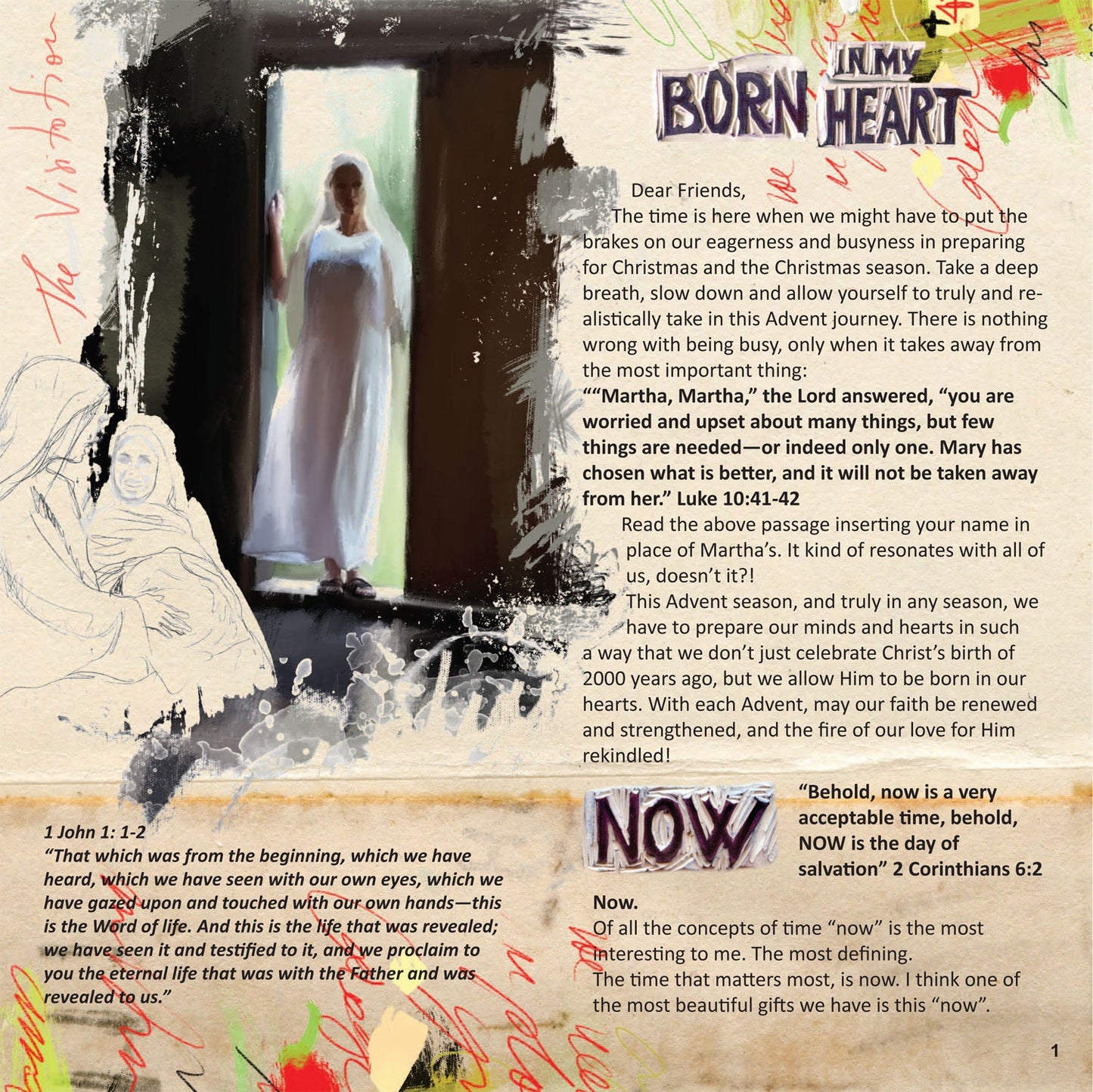 Born in my heart, devotional booklet