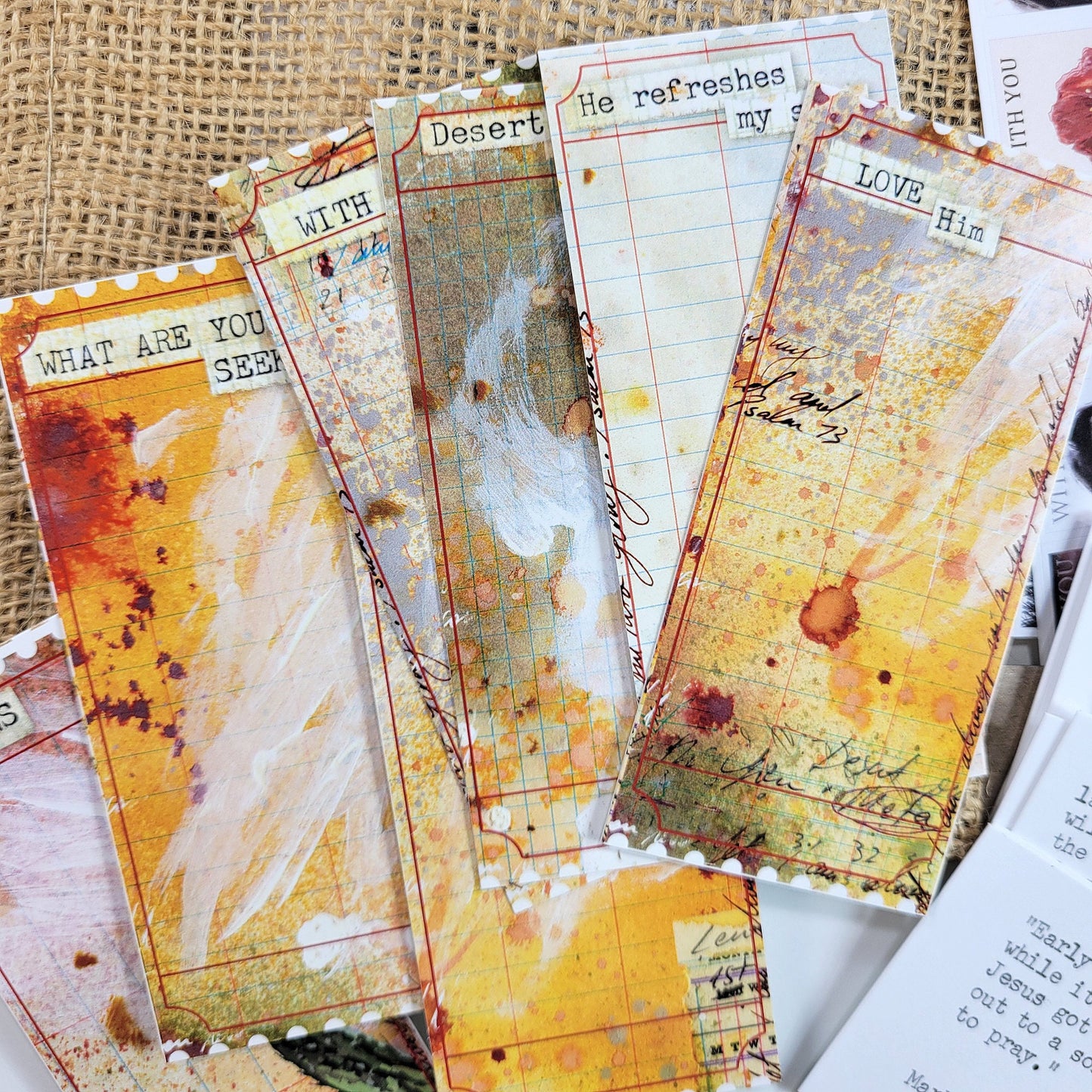 With You- ADD ON journaling cards, tickets, washi and stickers