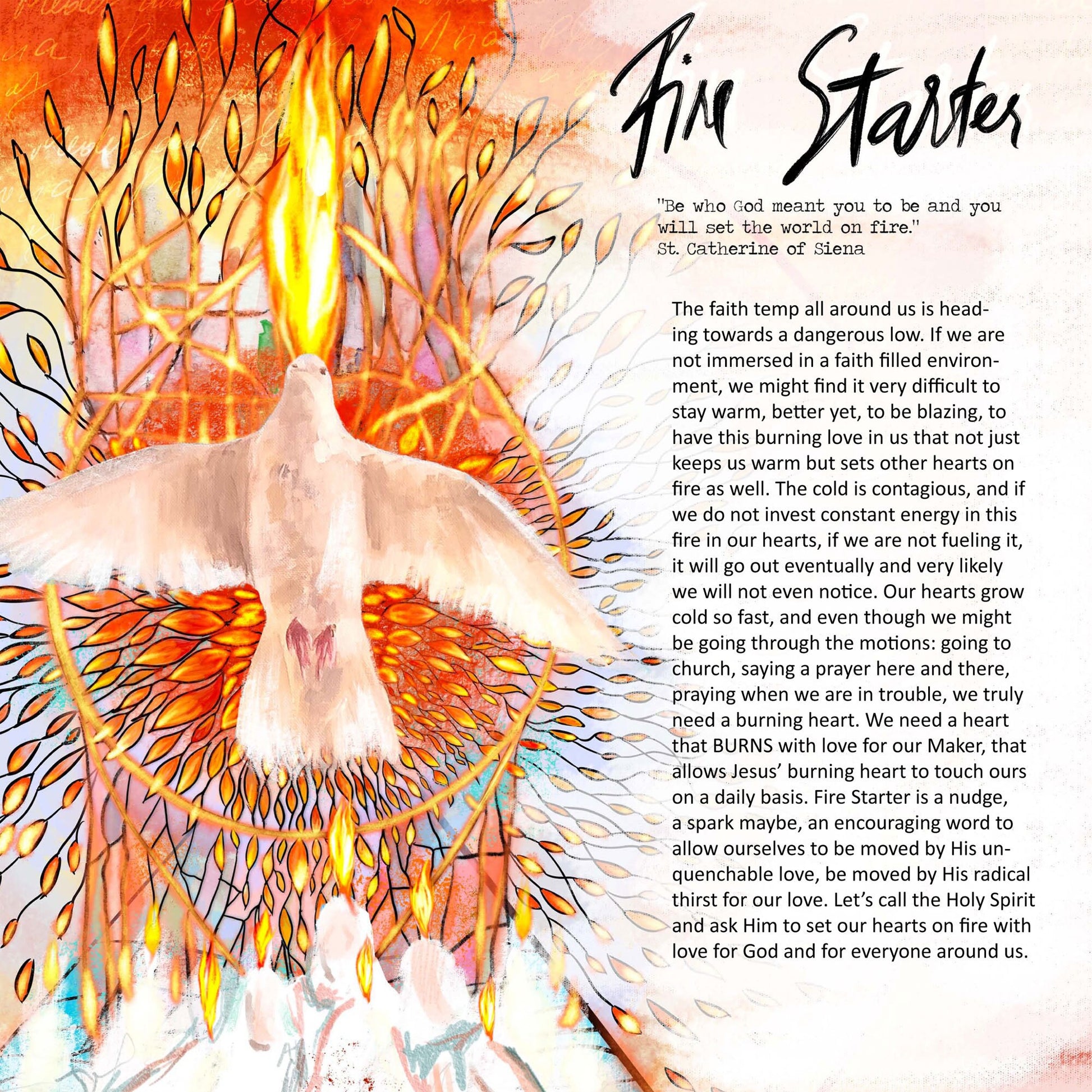 Fire Starter- a creative bible study - digital download