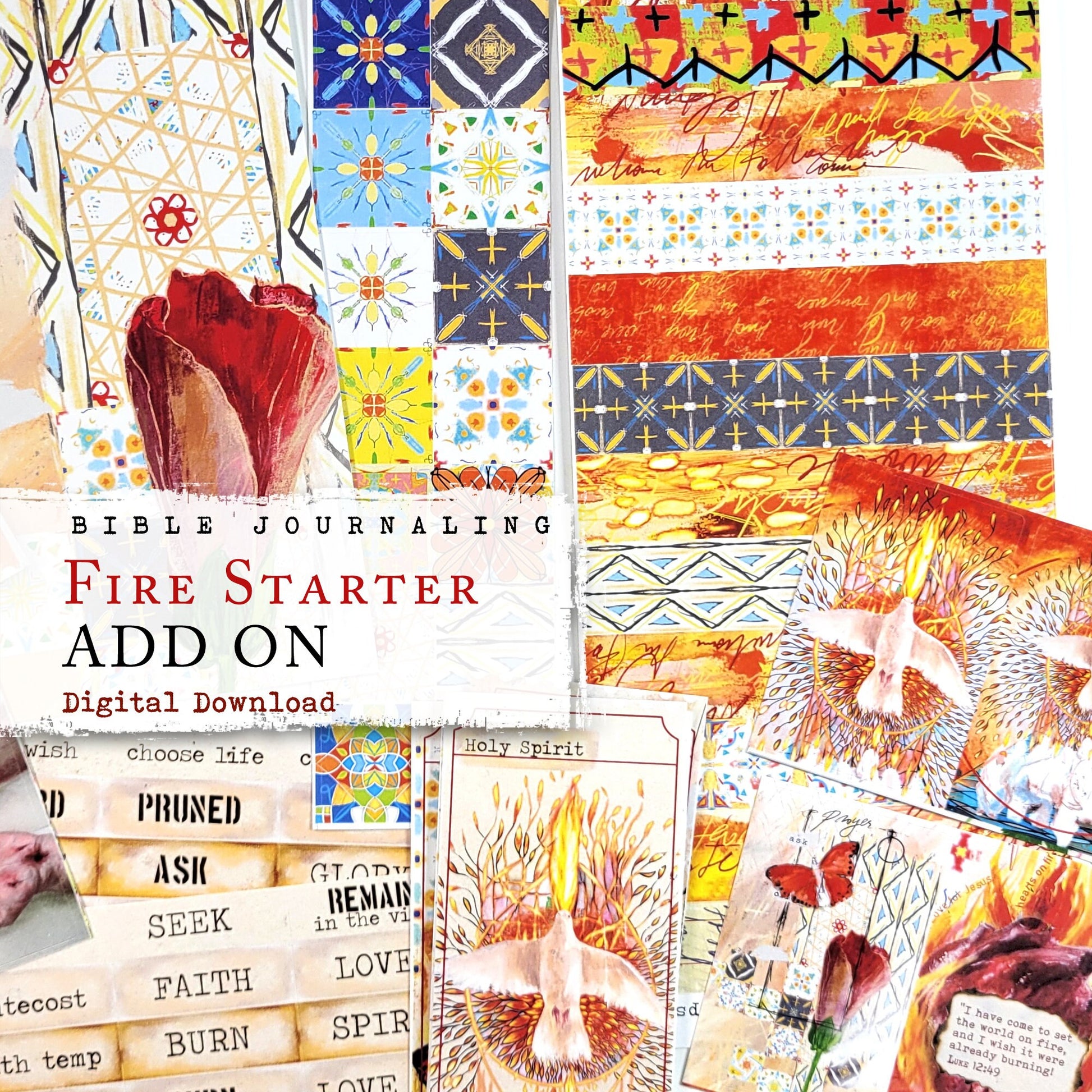 Fire Starter- ADD ON digital download art