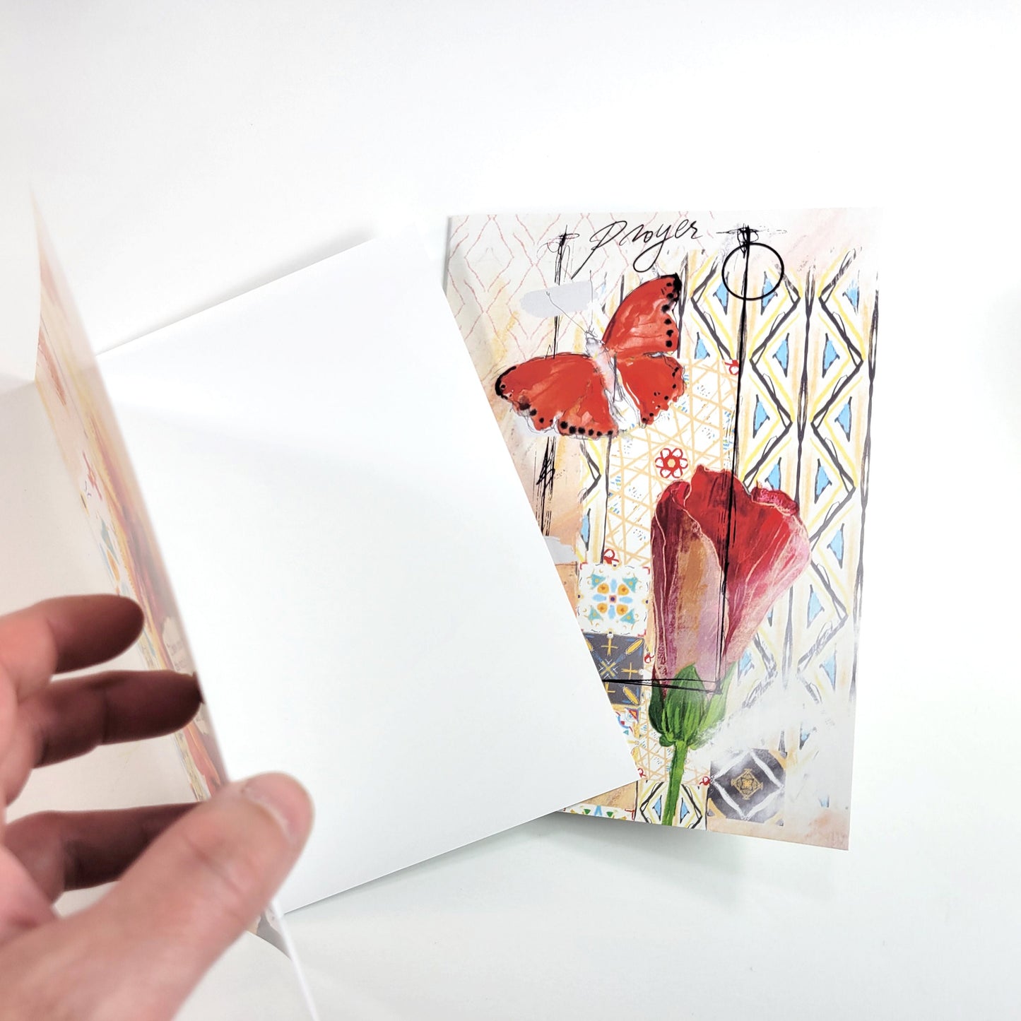 Set of 7 faith cards, greeting cards 5x7