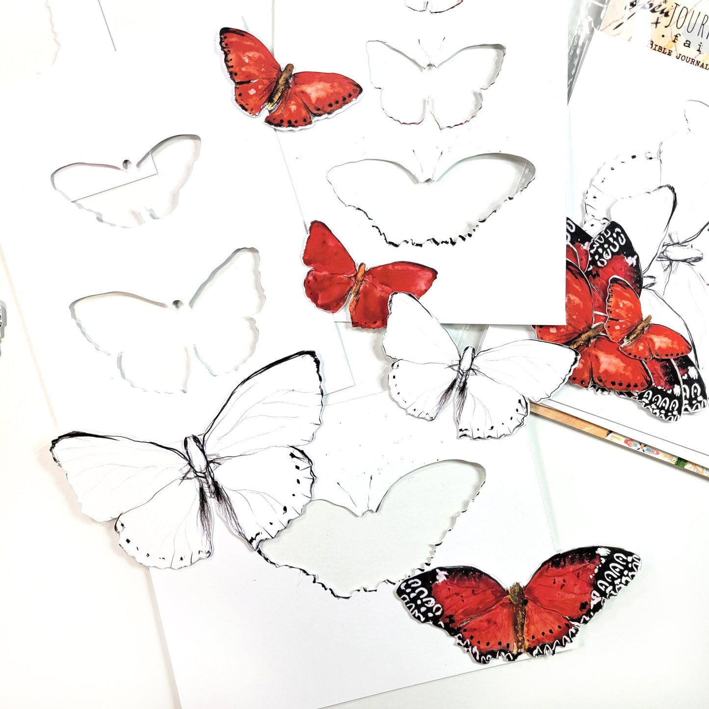 Butterfly Stencils - Fire Starter Add On
