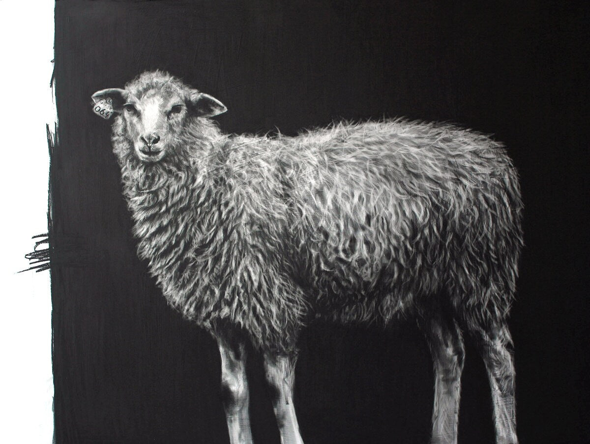 The Little Ewe or Miorita - giclee print